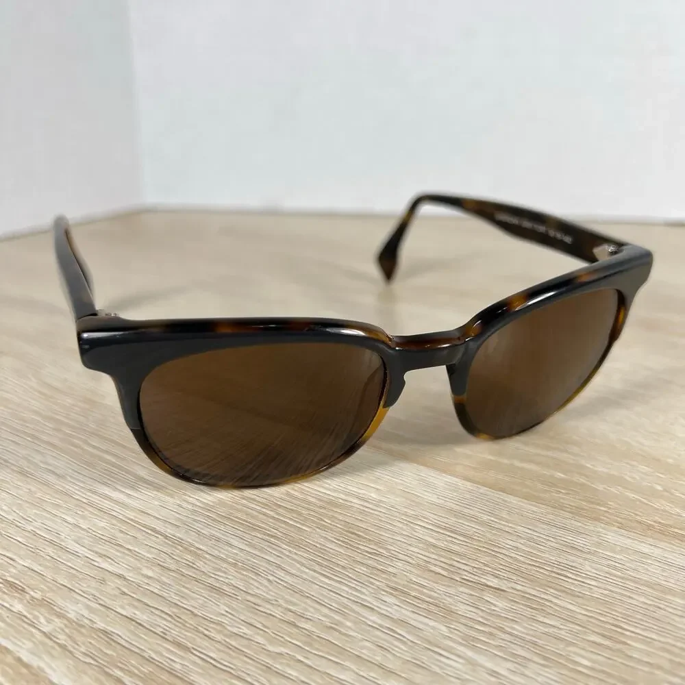 State Sheridan Gray Tort Sunglasses 50-19-140 Made in USA